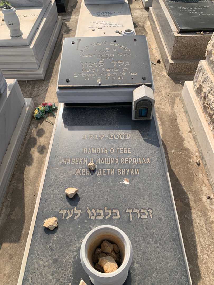 קברו של לאון גלד