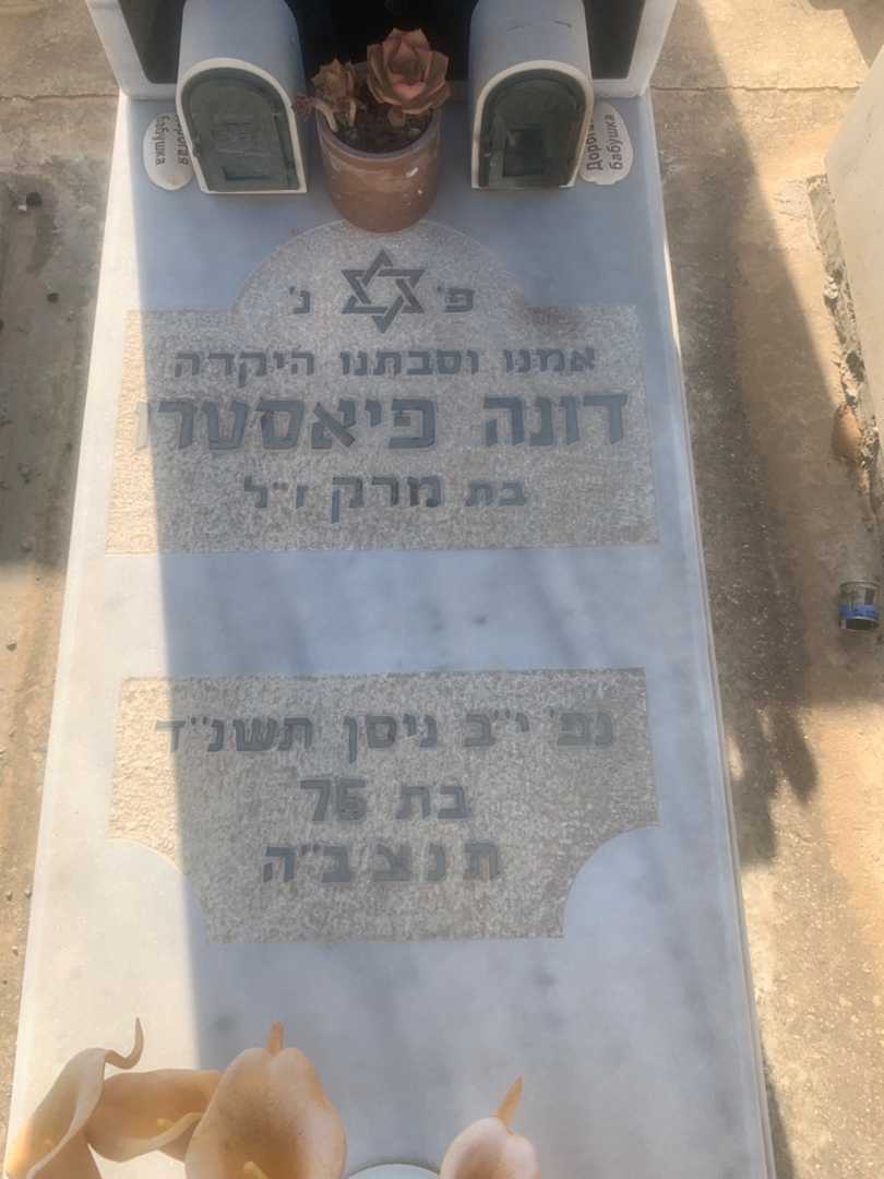 קברו של דונה פיאסטרו. תמונה 2