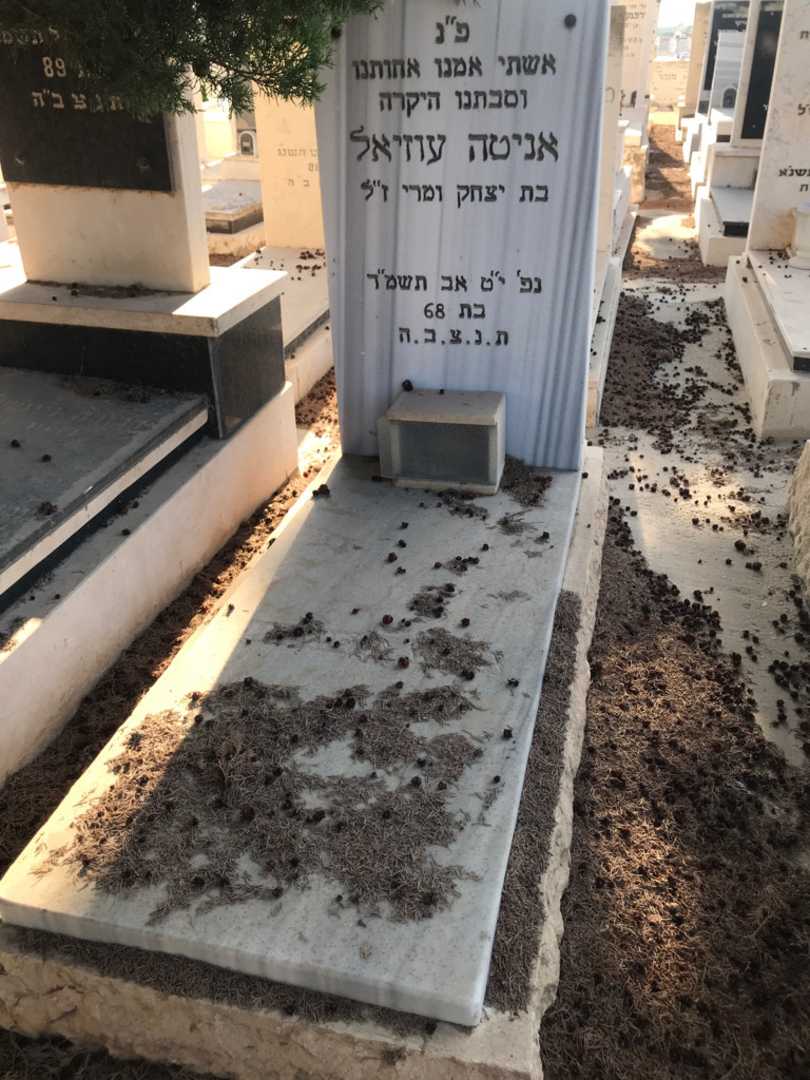 קברו של אניטה עוזיאל