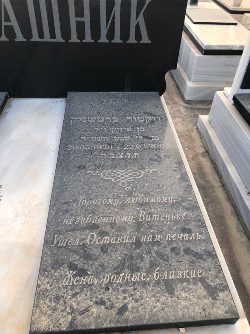 קברו של ויקטור ברטשניק. תמונה 1