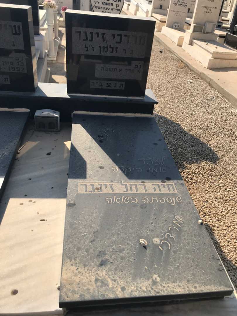 קברו של מרדכי זינגר. תמונה 2