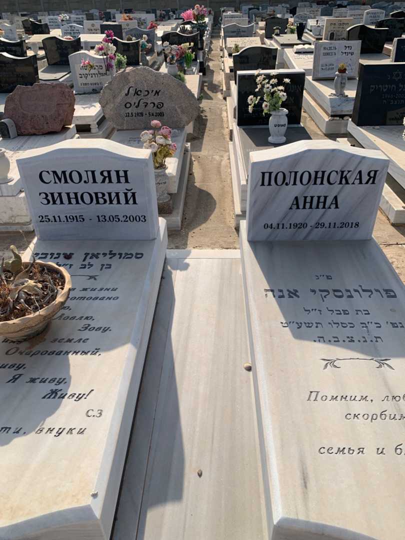 קברו של אנה פולונסקי. תמונה 1