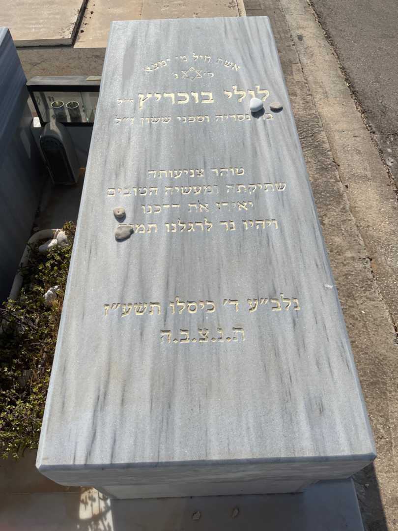 קברו של לולי בוכריץ. תמונה 1