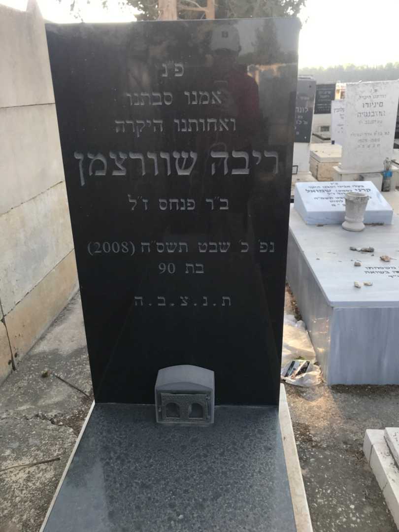 קברו של ריבה שוורצמן. תמונה 2