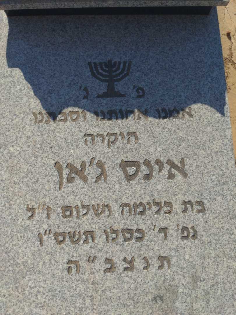 קברו של אינס ג'אן. תמונה 2