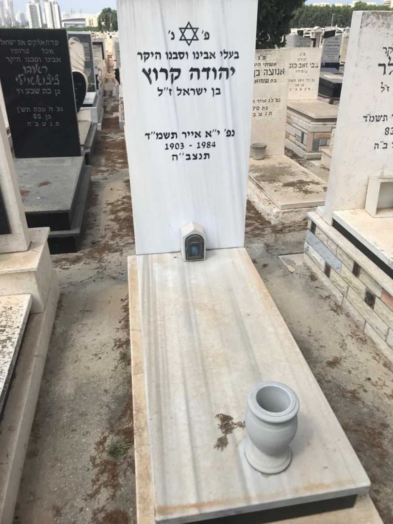 קברו של יהודה קרוץ