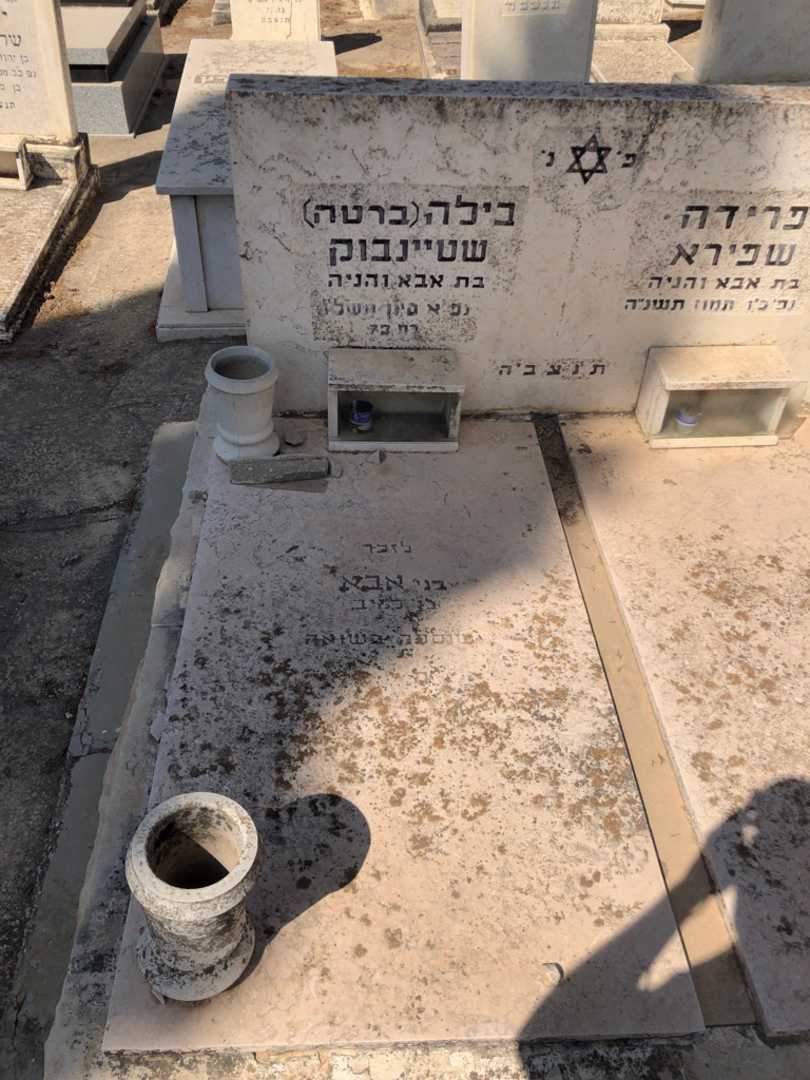 קברו של בילה "ברטה" שטיינבוק. תמונה 1