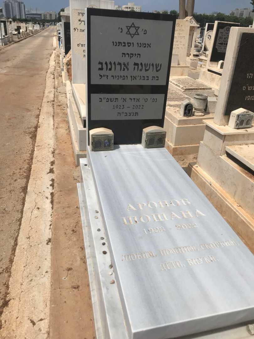 קברו של שושנה ארונוב