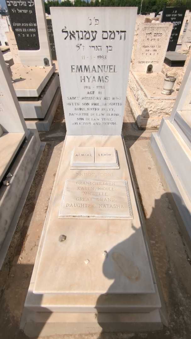 קברו של עמנואל הימס