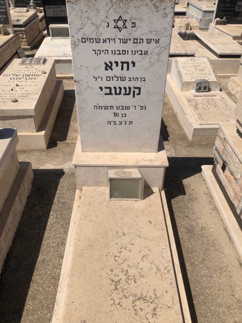 קברו של יחיא קעטבי