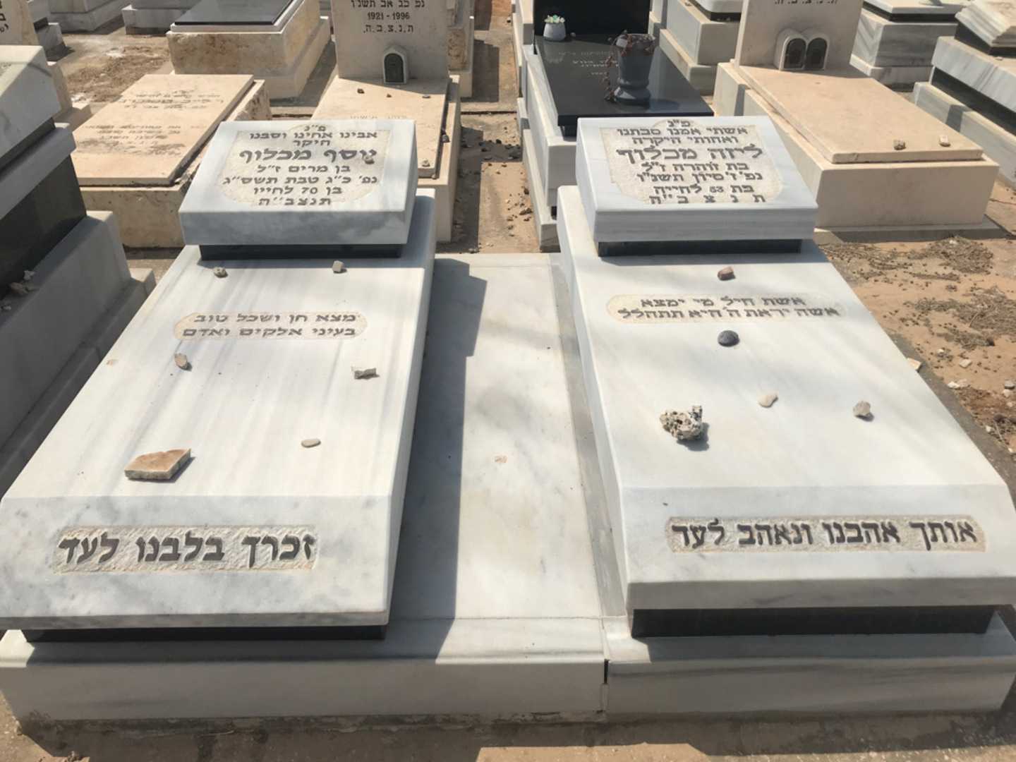 קברו של יוסף מכלוף. תמונה 1