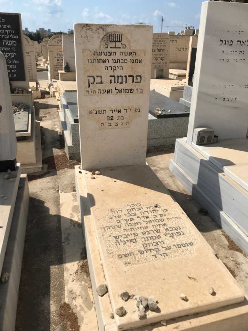 קברו של שמואל שטרן