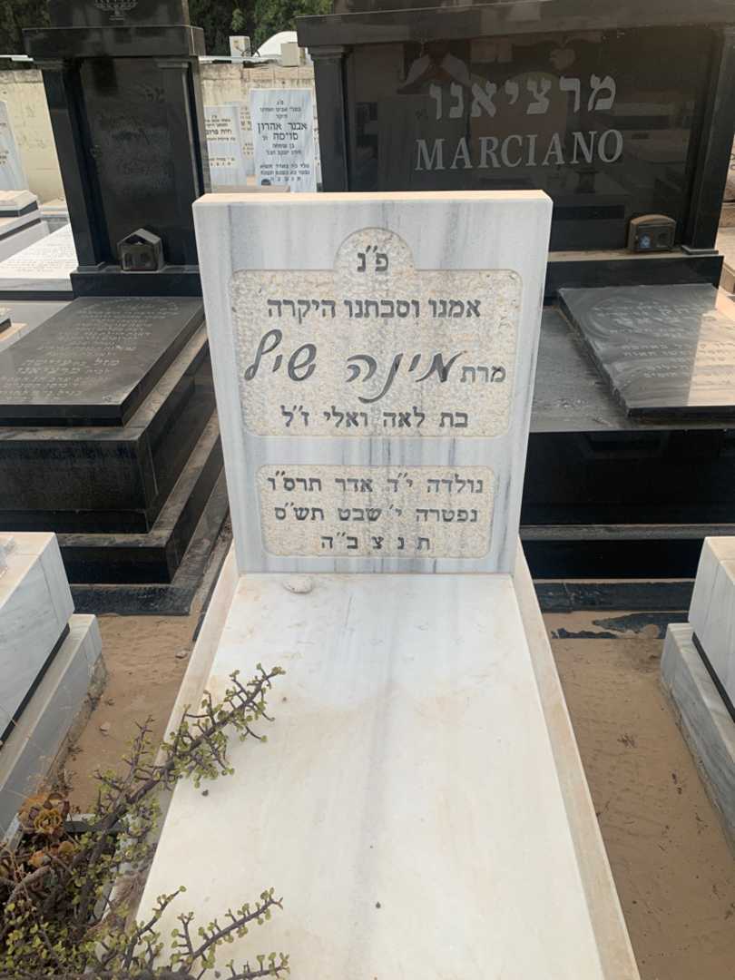 קברו של מינה שיל