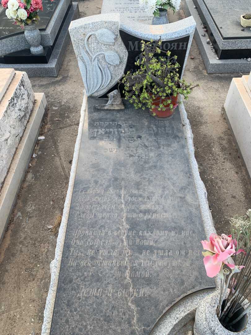 קברו של פאינה מירזויאן. תמונה 1