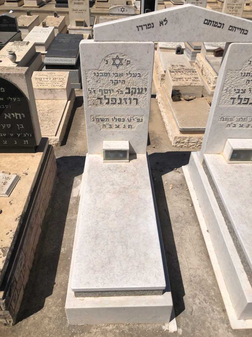 קברו של יעקב רוזנפלד. תמונה 1