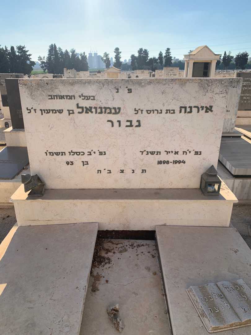 קברו של אירנה גבור. תמונה 1