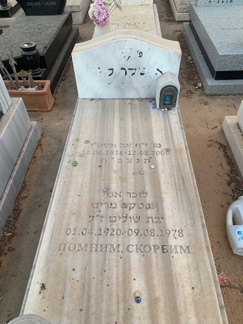 קברו של מרים אפטקר