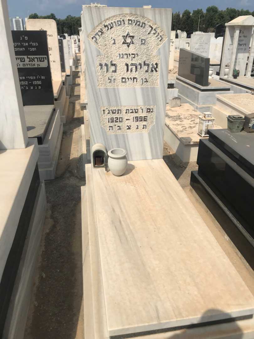 קברו של אליהו לוי