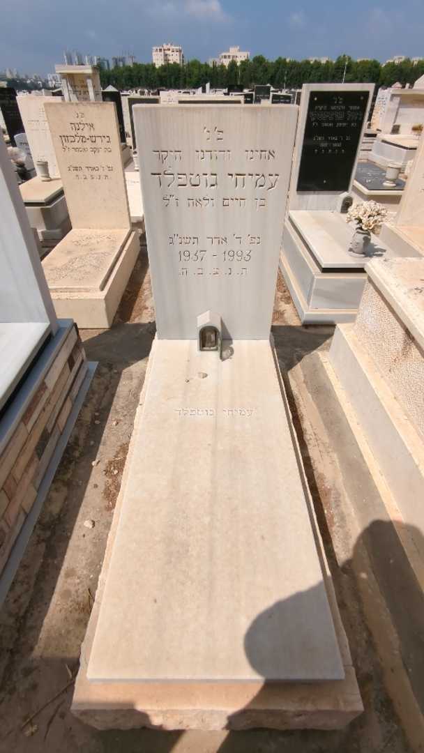 קברו של עמיחי גוטפלד