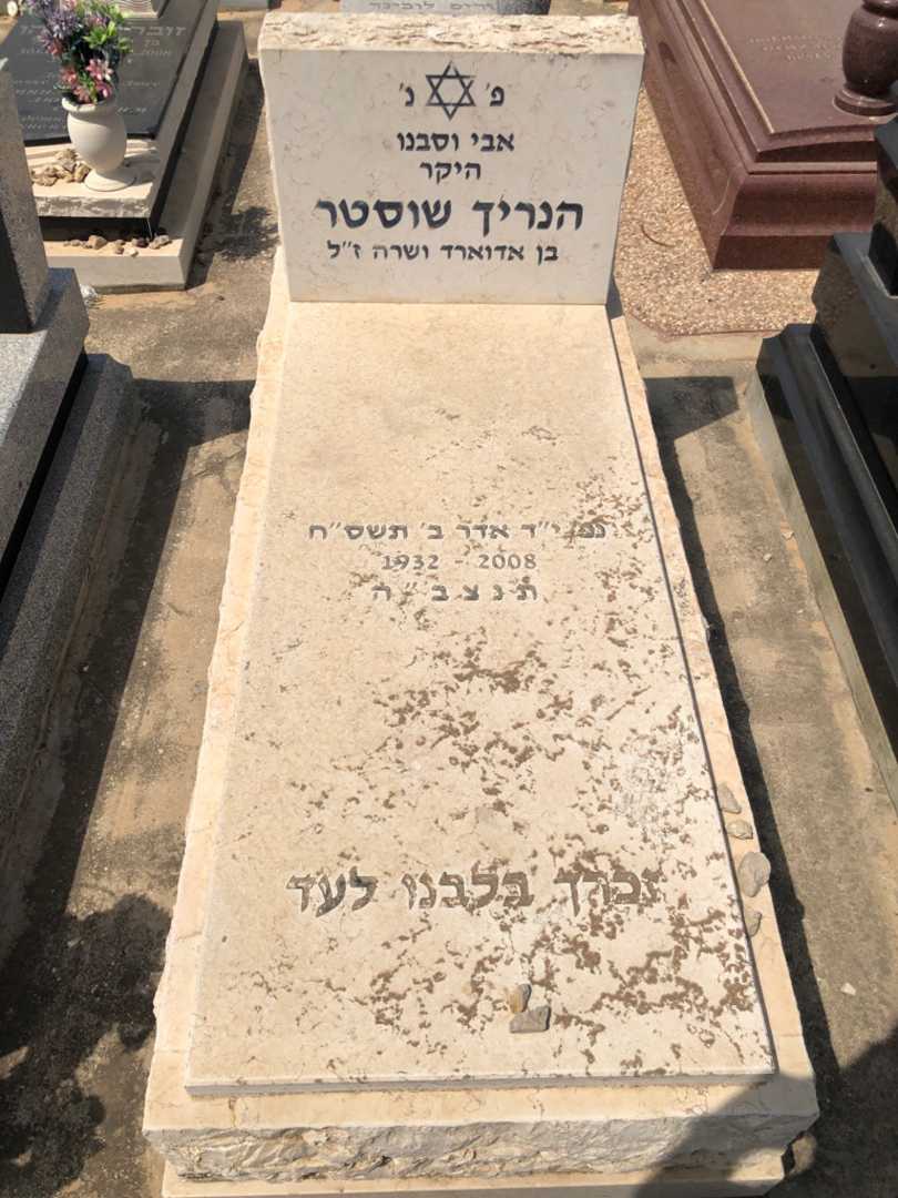 קברו של הנריך שוסטר