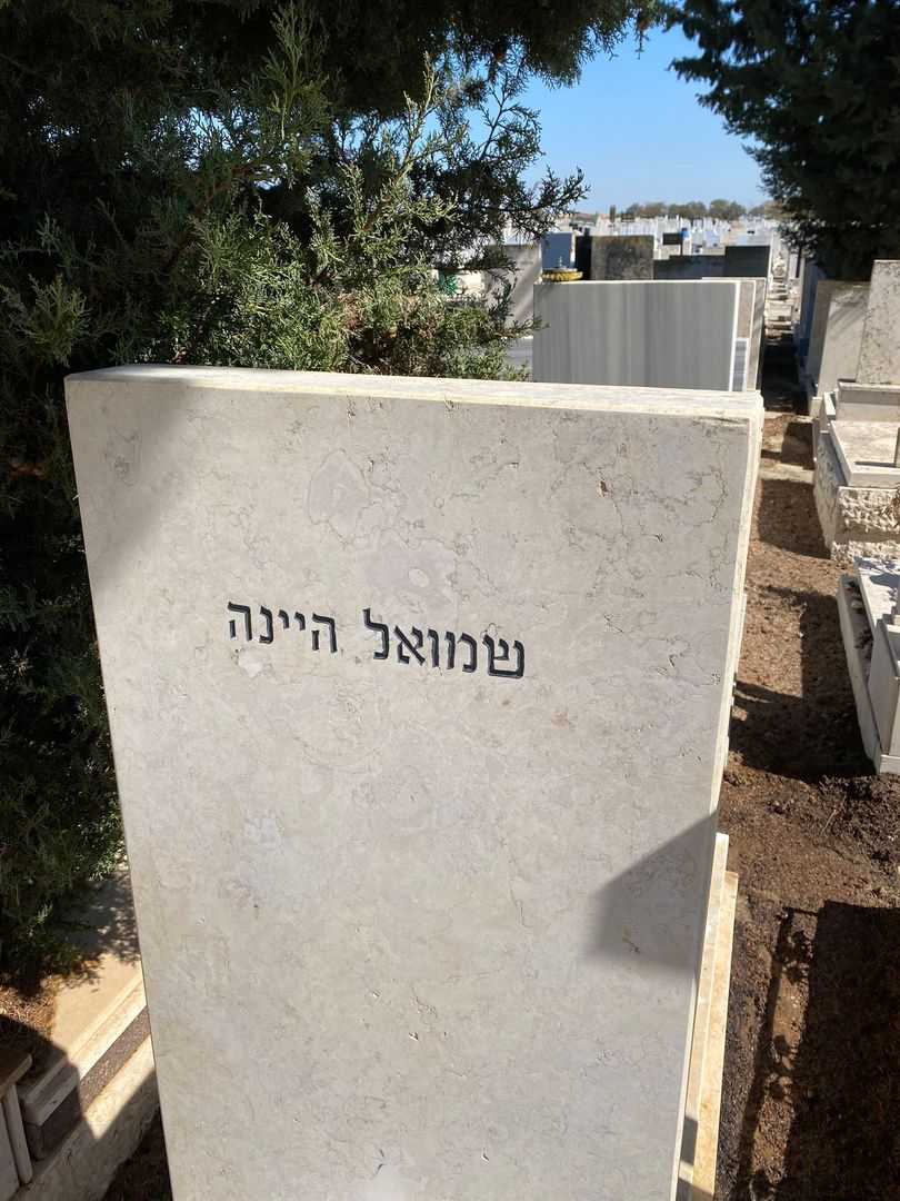 קברו של שמואל היינה. תמונה 4