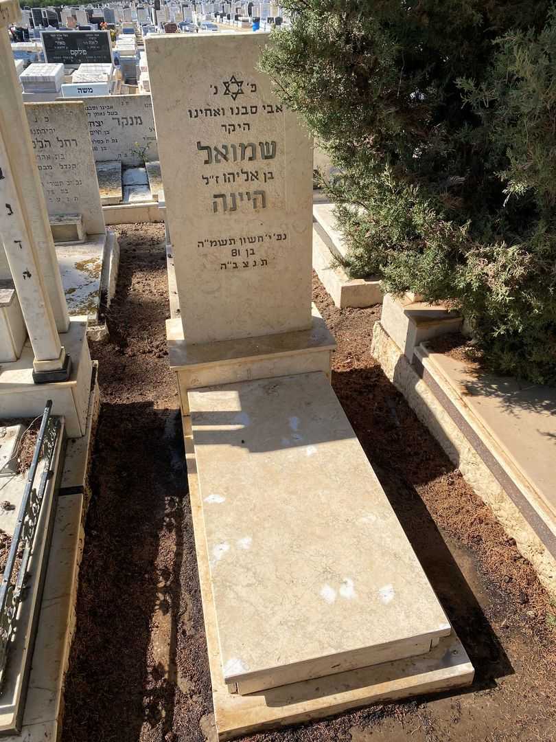 קברו של שמואל היינה. תמונה 2