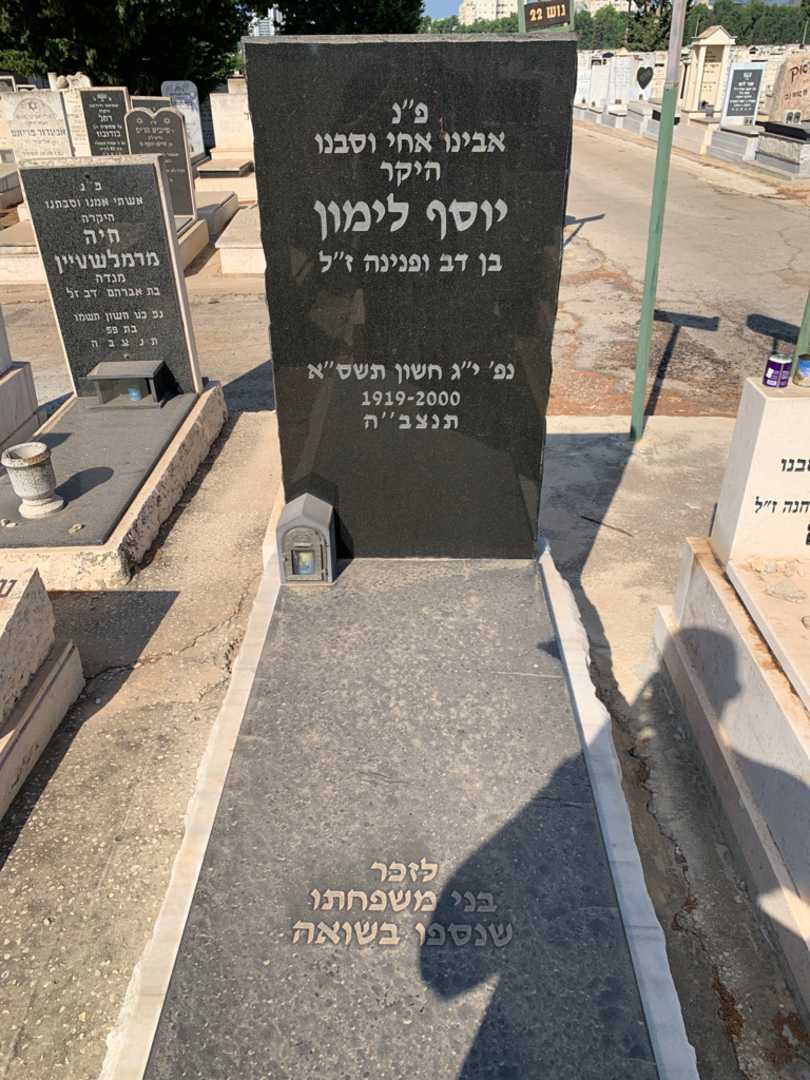קברו של יוסף לימון