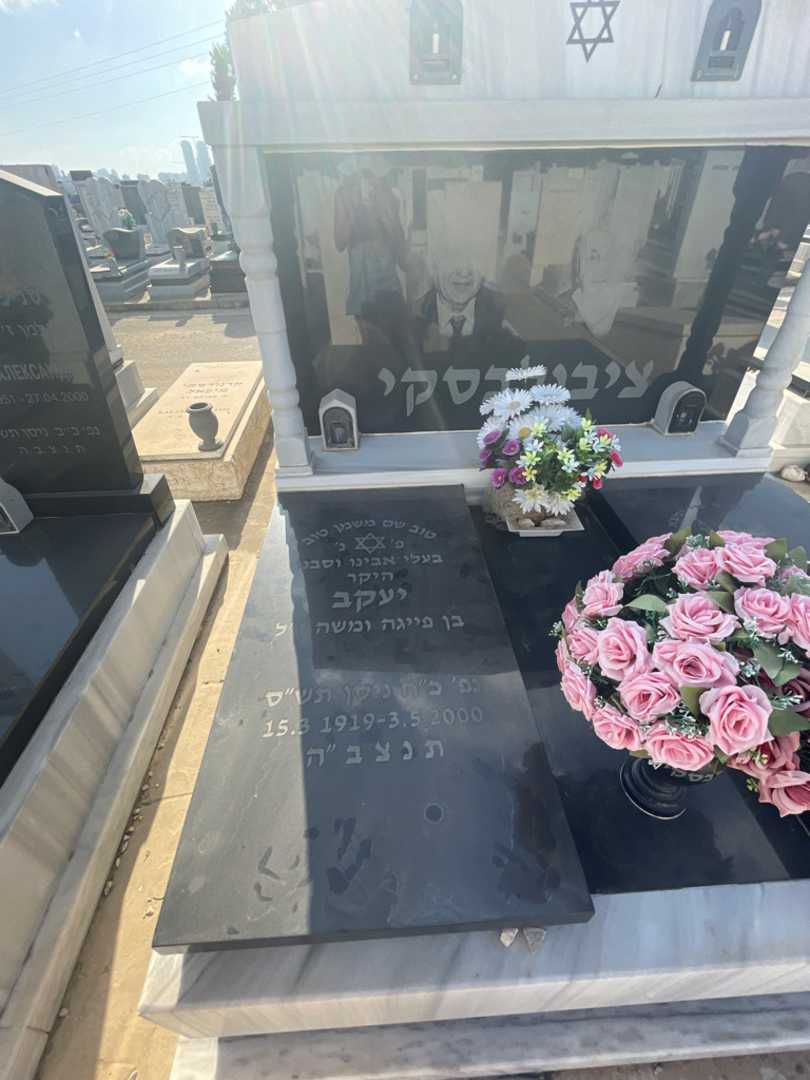 קברו של יעקב ציבולבסקי. תמונה 2