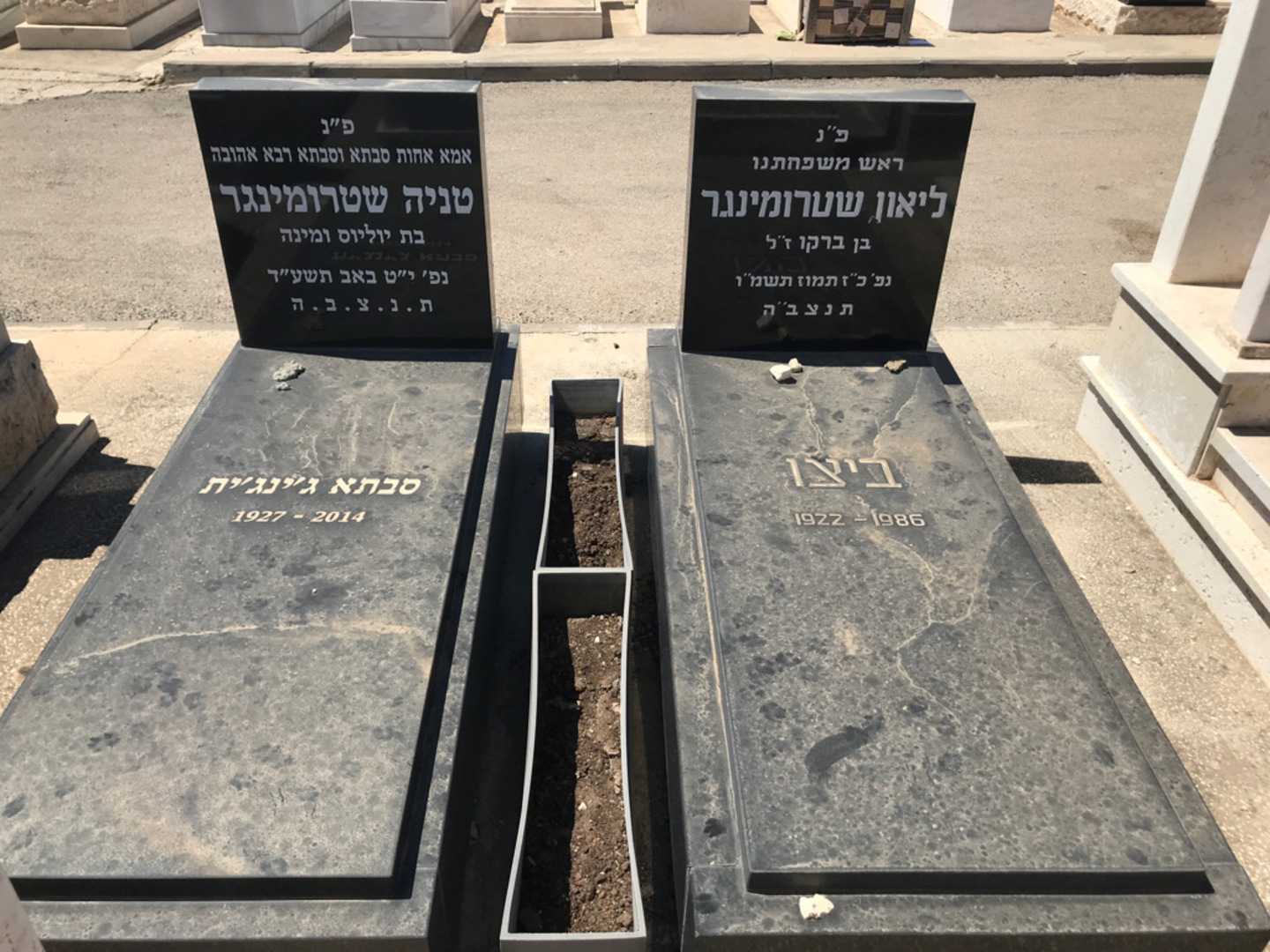 קברו של טניה שטרומינגר. תמונה 1