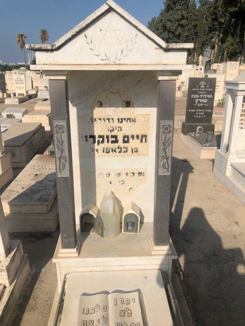 קברו של חיים בוקרו. תמונה 1