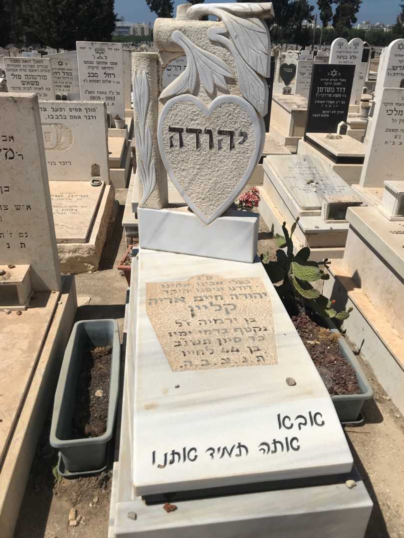 קברו של יהודה חיים אריה קליין