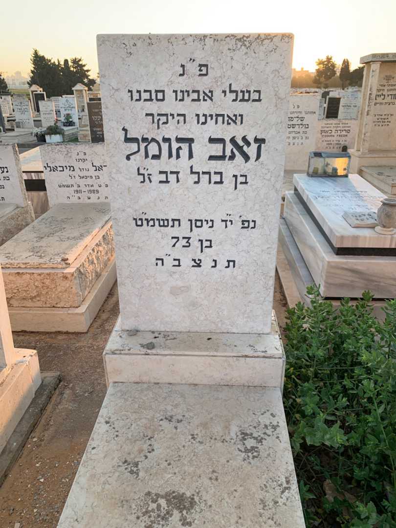 קברו של זאב הומל