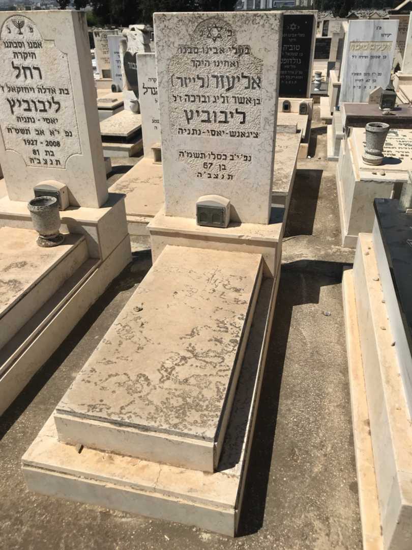 קברו של אליעזר "לייזר" ליבוביץ