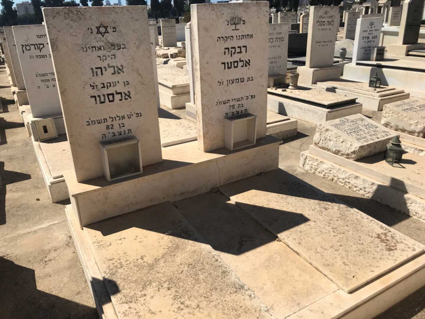 קברו של אליהו אלסטר. תמונה 1