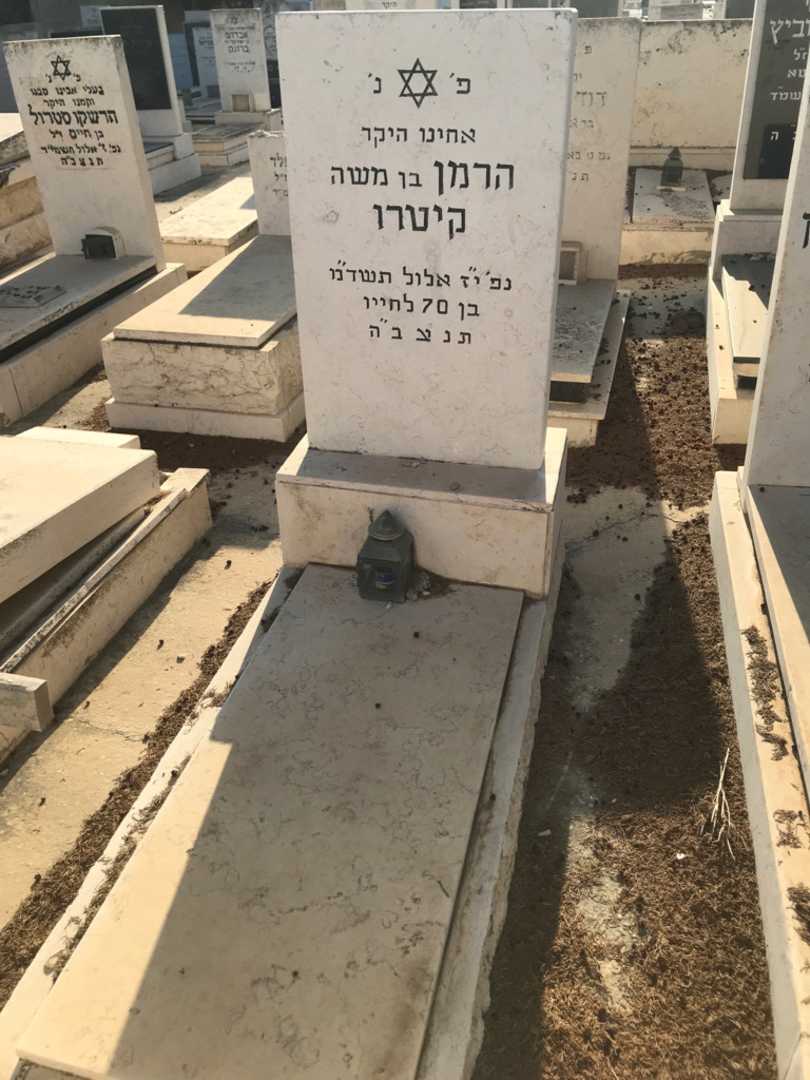 קברו של הרמן קיטרו