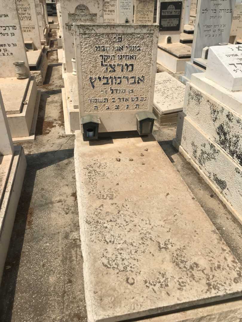 קברו של מרצל אברמוביץ