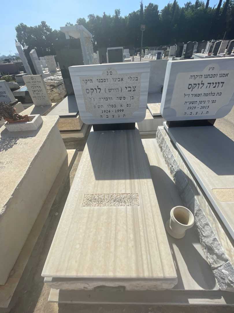 קברו של צבי "הירש" לוקס. תמונה 2