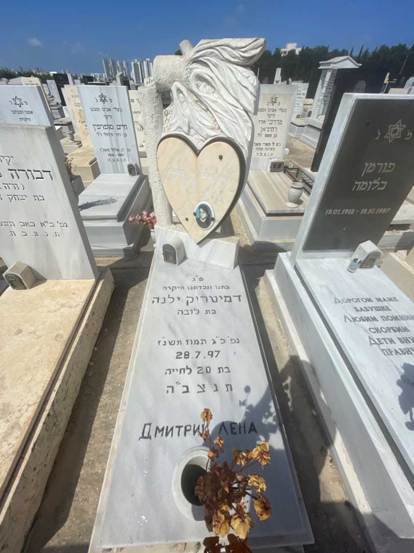 קברו של ילנה דמיטריק