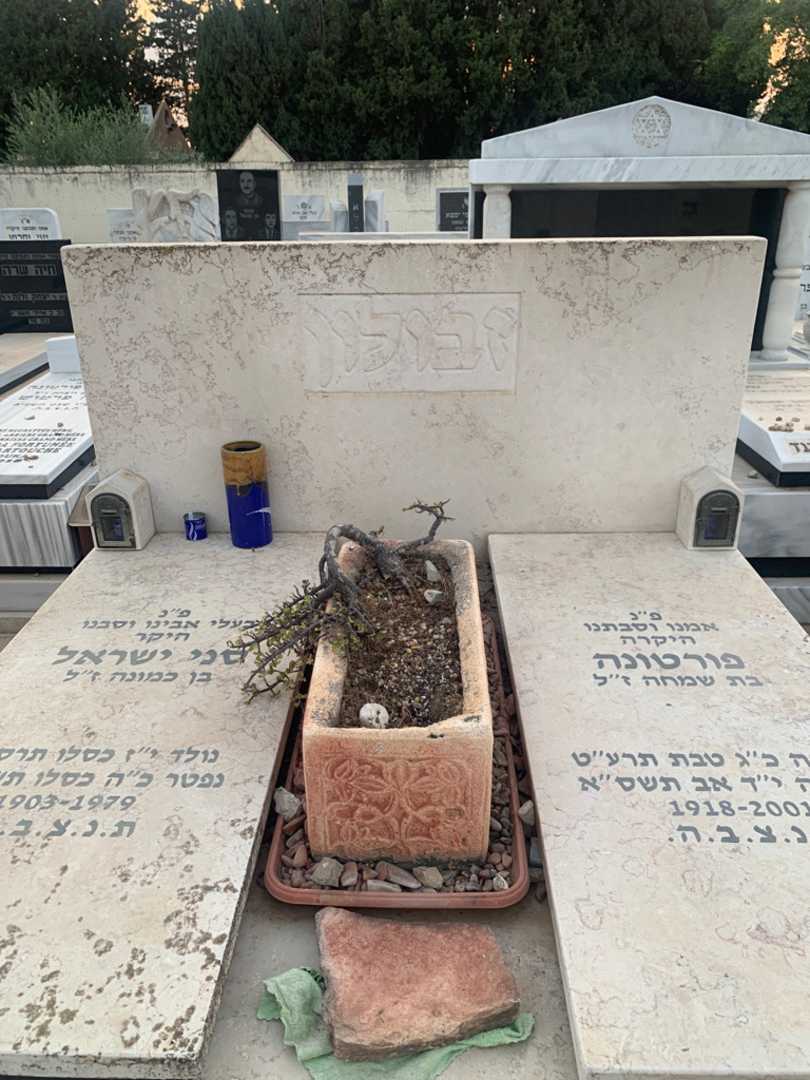 קברו של סני ישראל זבולון. תמונה 1