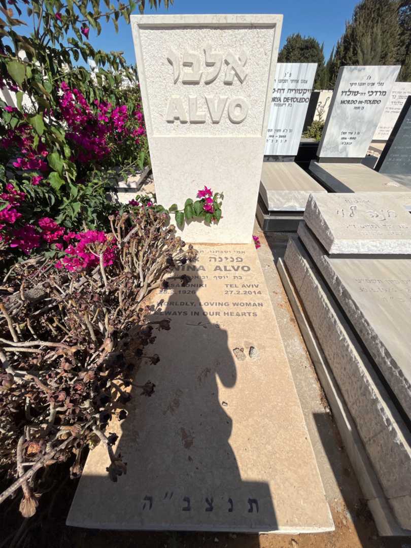 קברו של פנינה אלבו. תמונה 1