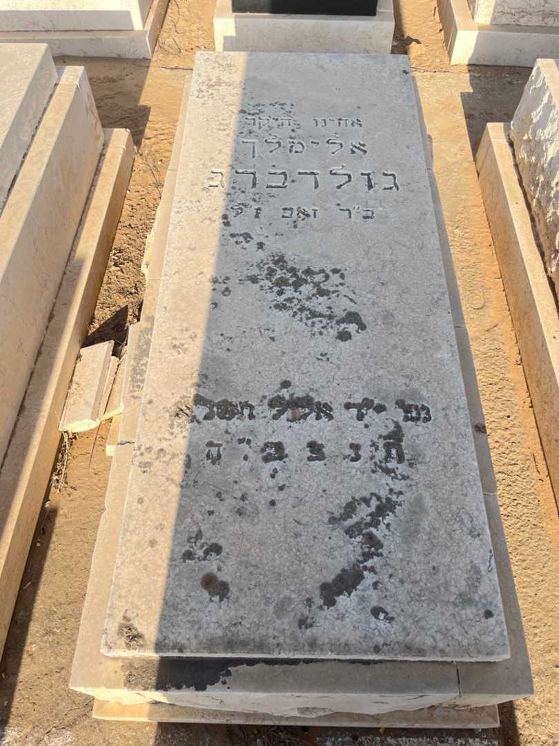 קברו של אלימלך גולדברג