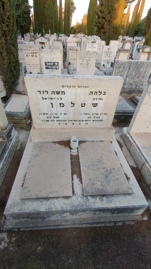 קברו של משה דוד שטלמן. תמונה 2