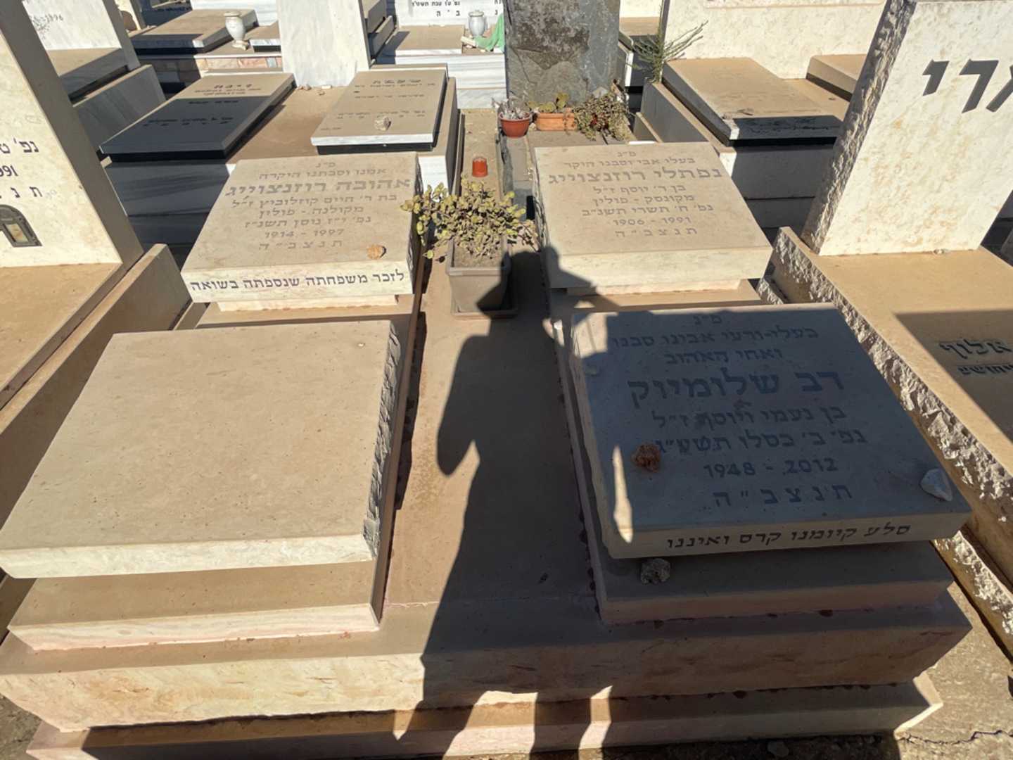 קברו של דב שלומיוק. תמונה 1