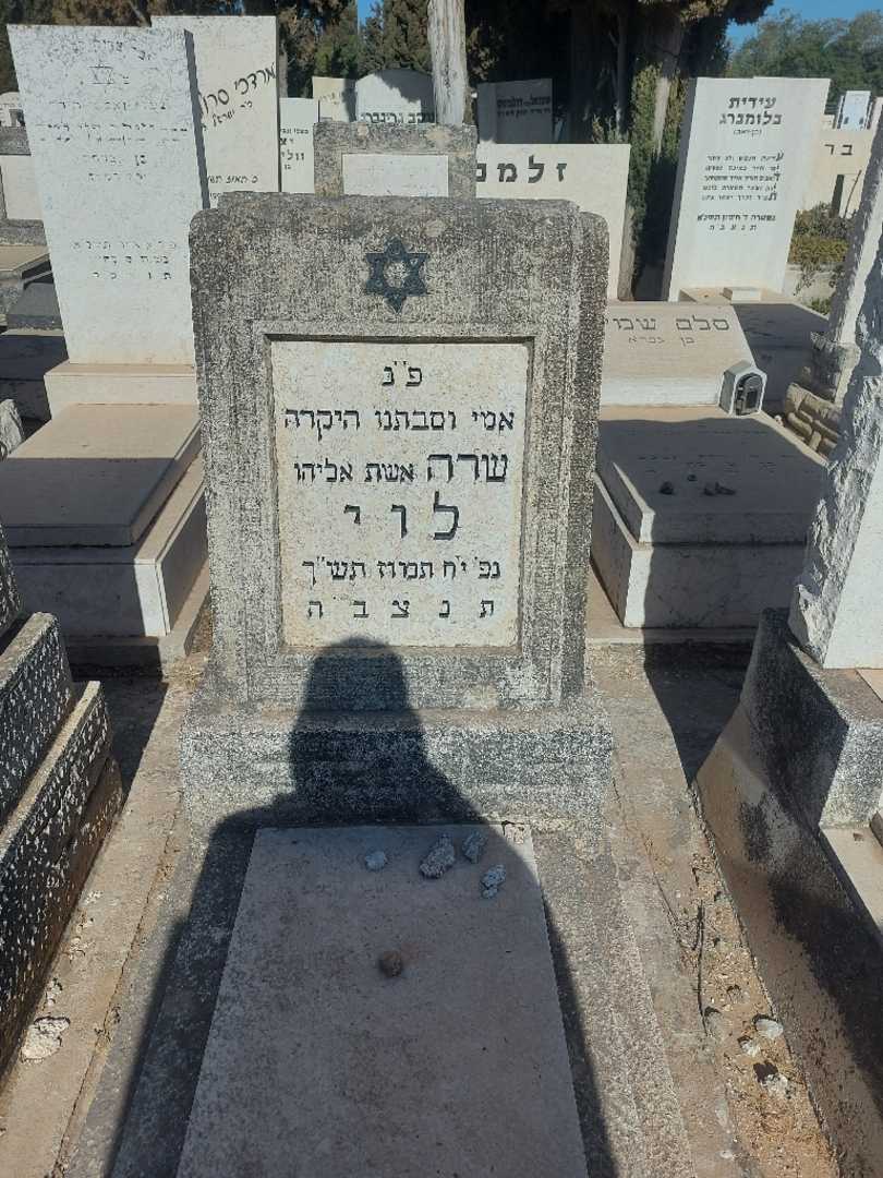 קברו של שרה לוי