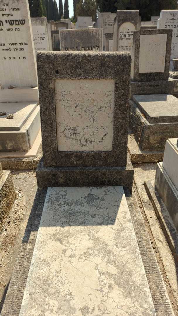 קברו של יצחק שפר