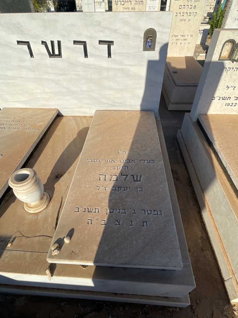קברו של שלמה דרשר. תמונה 2