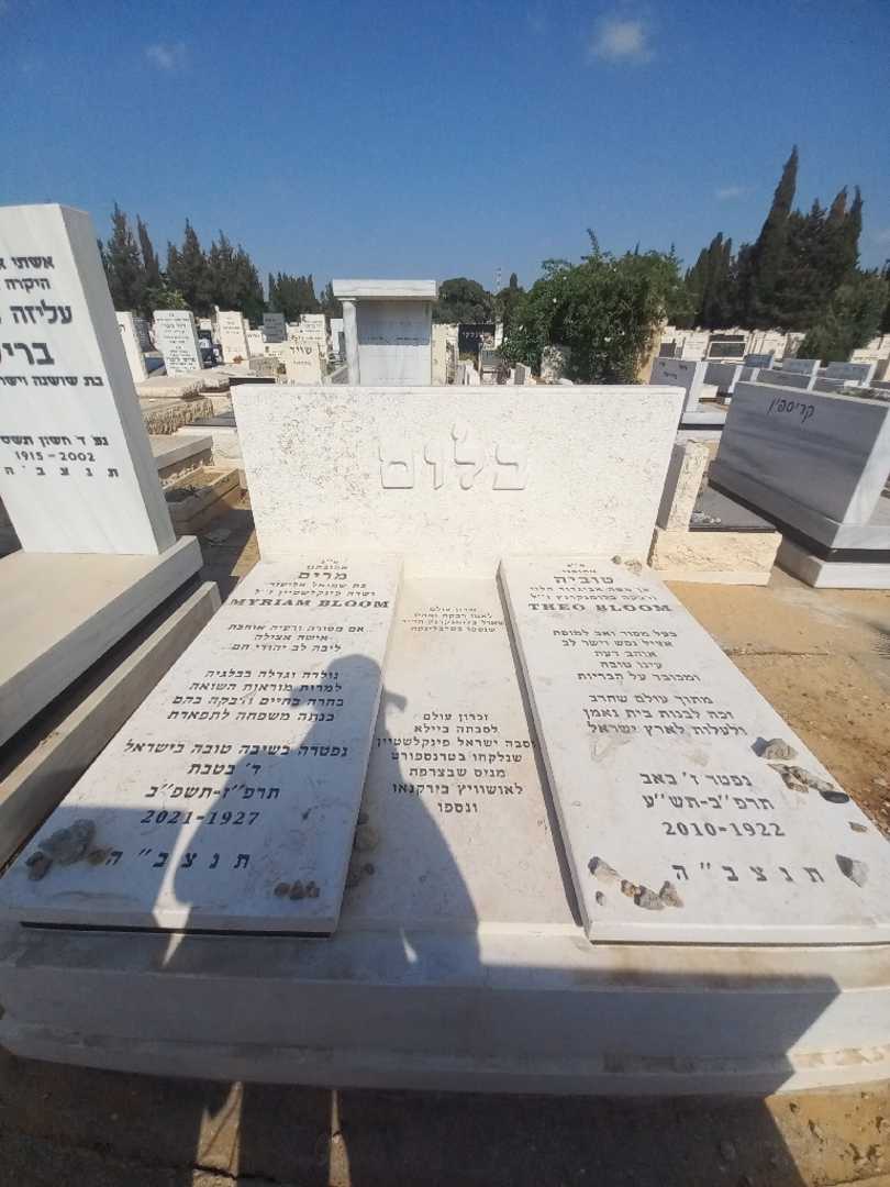 קברו של ישראל פינקלשטין. תמונה 2