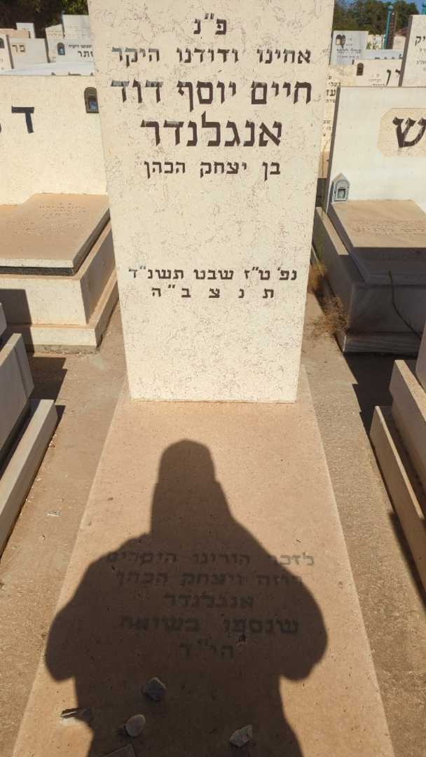 קברו של יצחק הכהן אנגלנדר