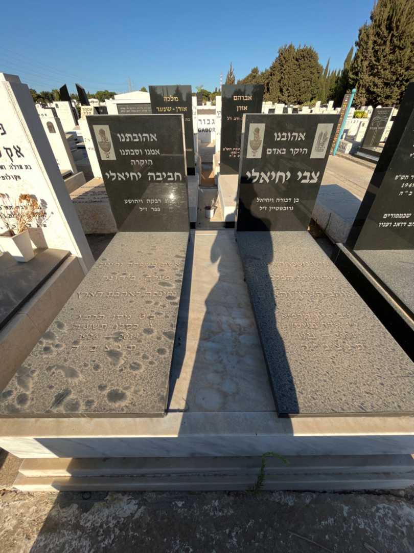 קברו של צבי יחיאלי. תמונה 1