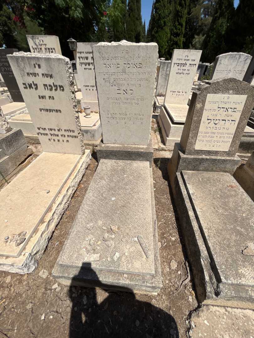 קברו של פאולה פייאר לאב